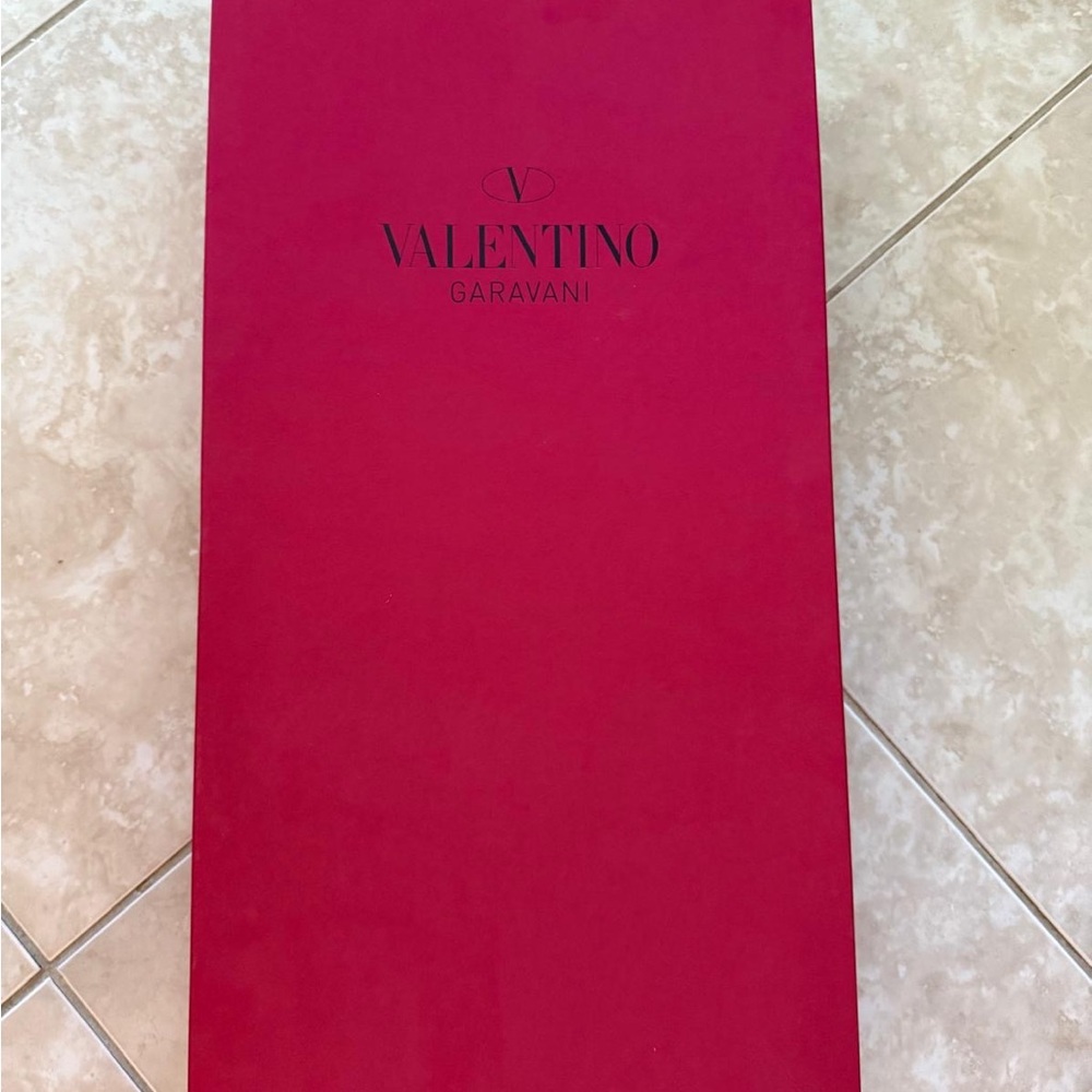 Valentino Garavani Crimson Boots Box